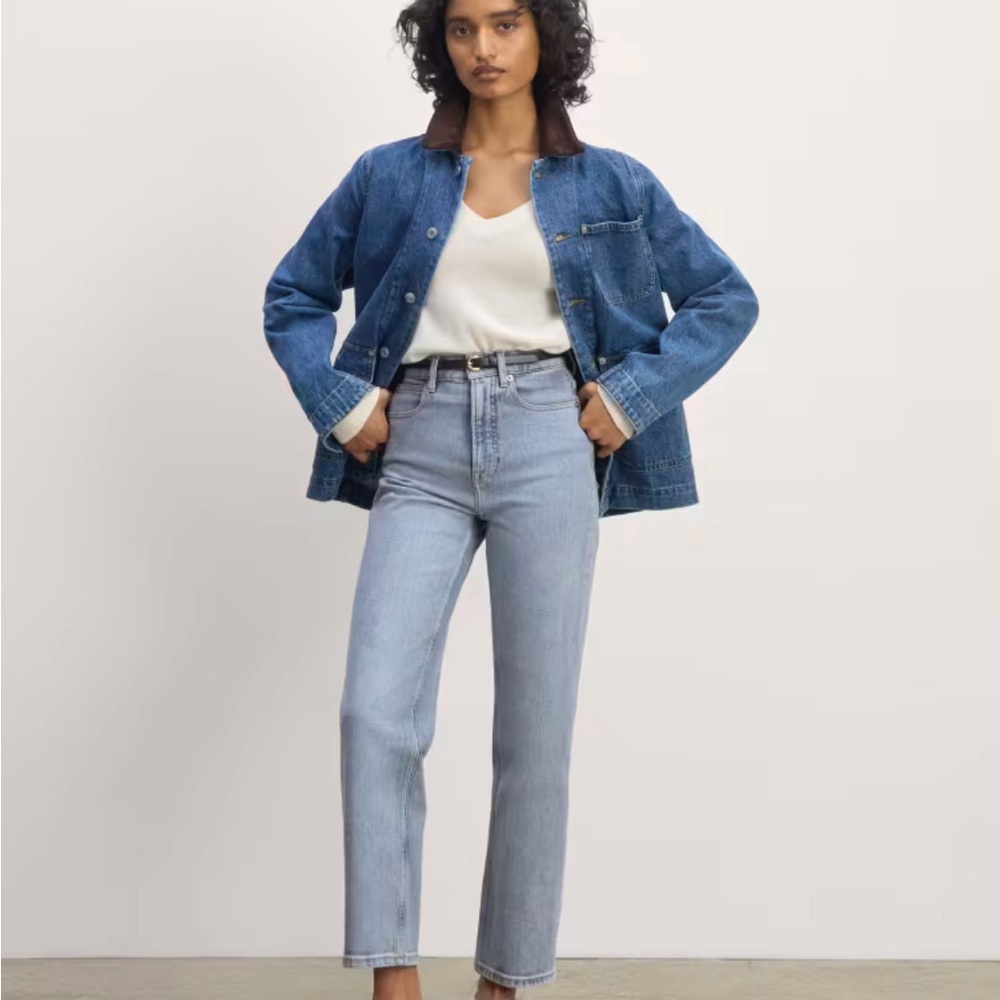 Like new Everlane the way high jeans